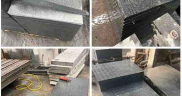 益阳 芝麻黑地铺石材