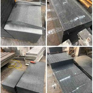 益阳 芝麻黑地铺石材