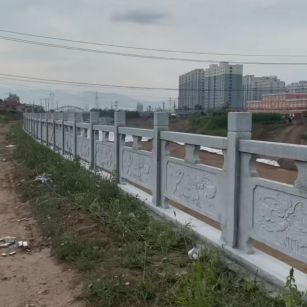 益阳 石材河道栏杆
