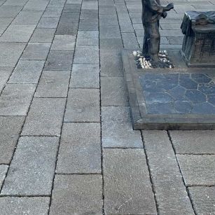 益阳仿古石铺装效果