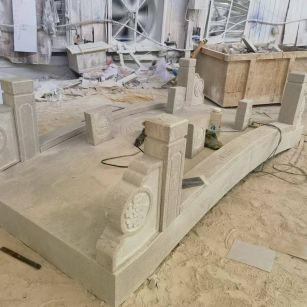 益阳 芝麻灰火烧面石桥-拼装