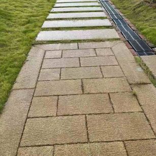 益阳仿古石铺装效果