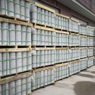 益阳 芝麻白挡车柱、阻车桩、隔离柱