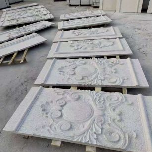 益阳 芝麻白干挂雕花板