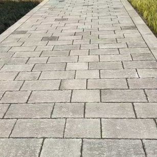 益阳仿古石铺装效果