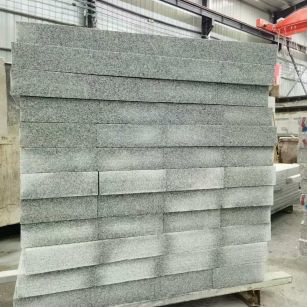 益阳 芝麻白10公分300*600广场地铺，A料定制，尺寸标准，厚薄均匀