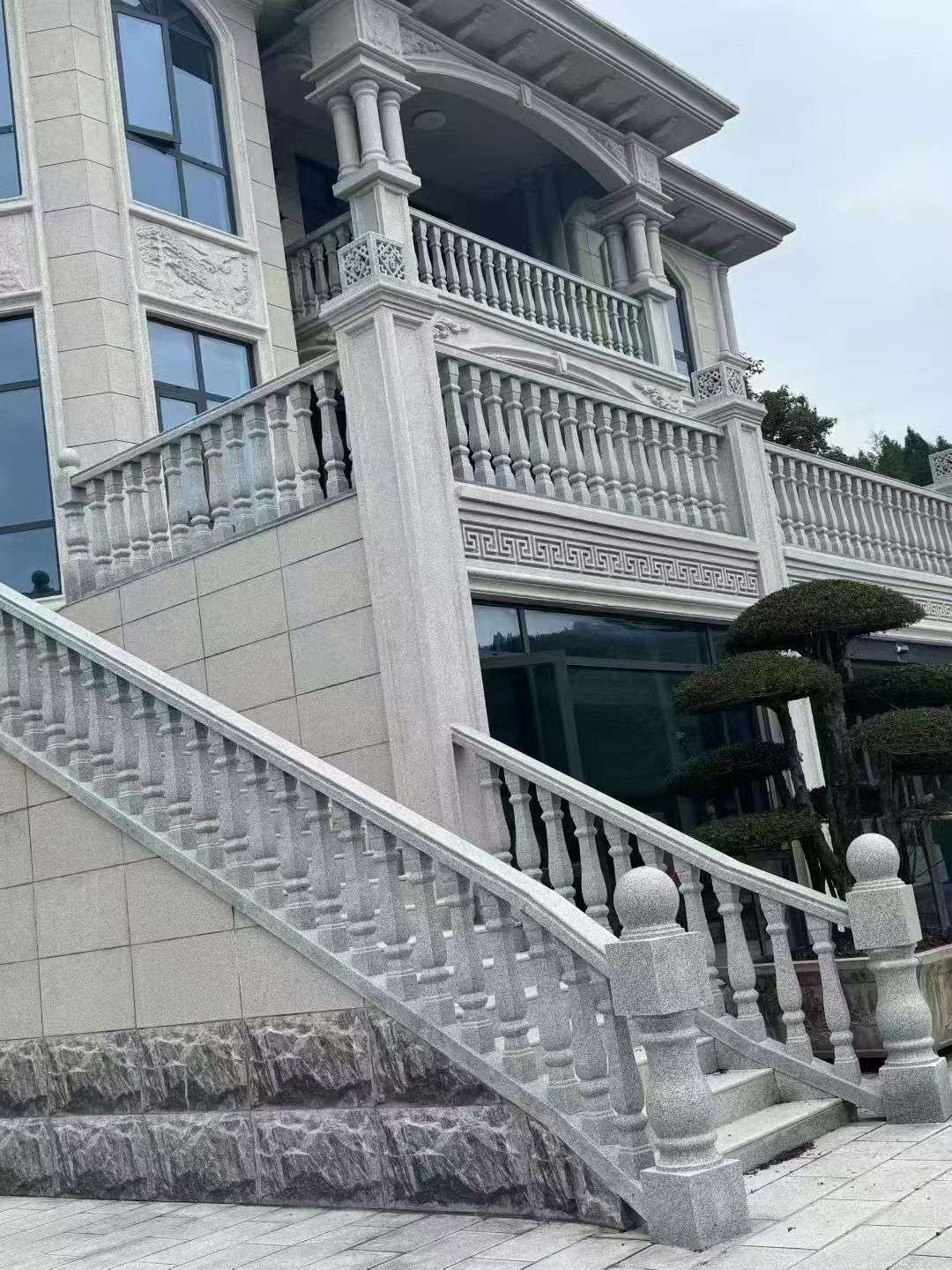 益阳 芝麻白别墅，栏杆