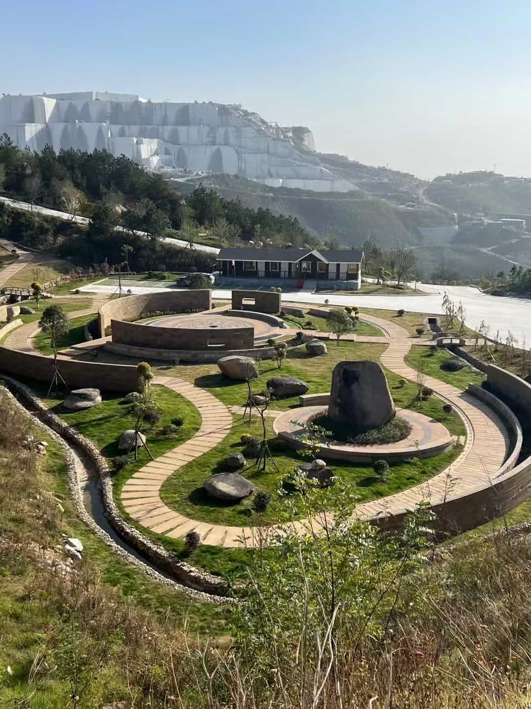 益阳仿古石铺装整体效果