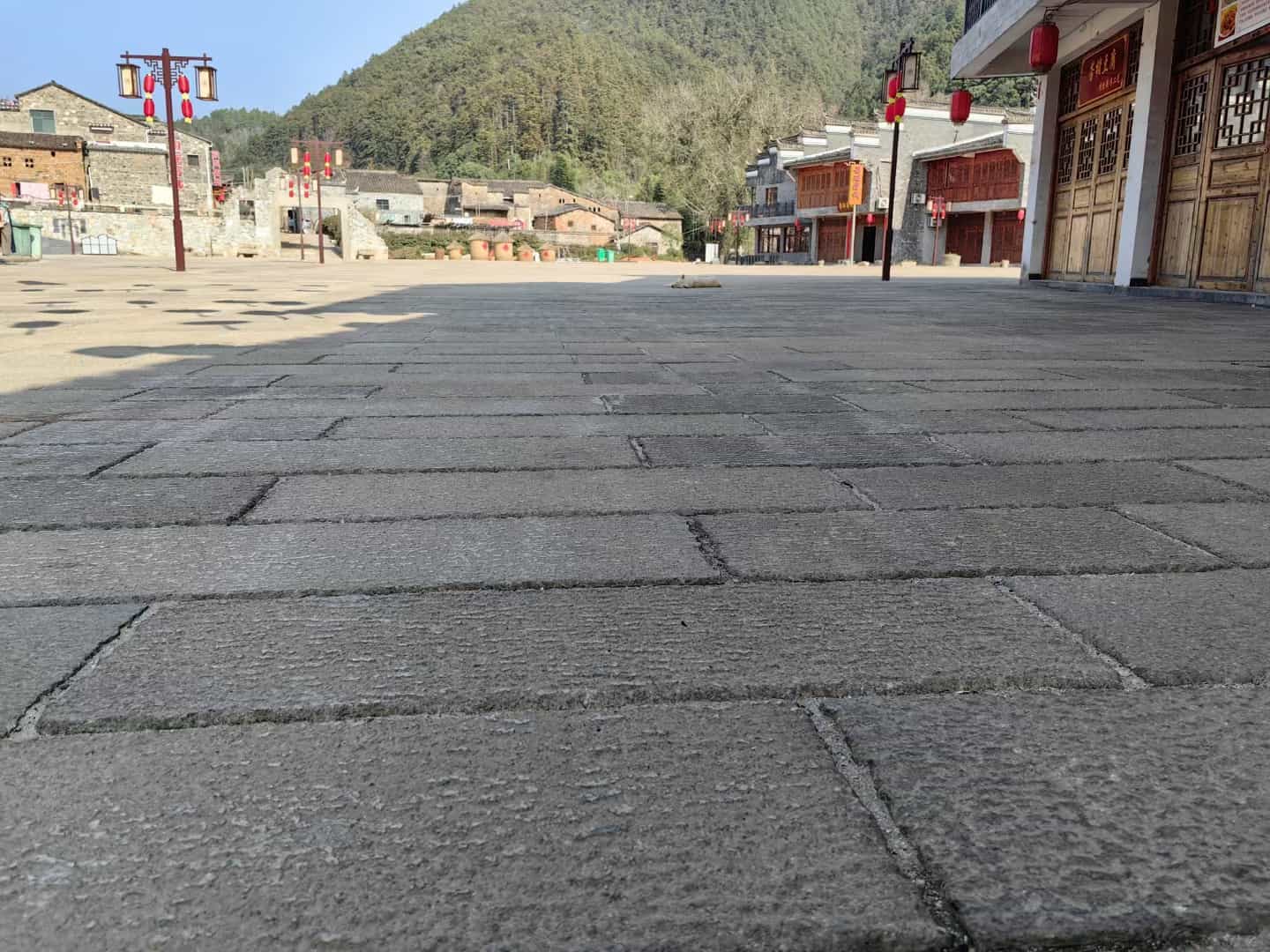 益阳仿古石铺装效果