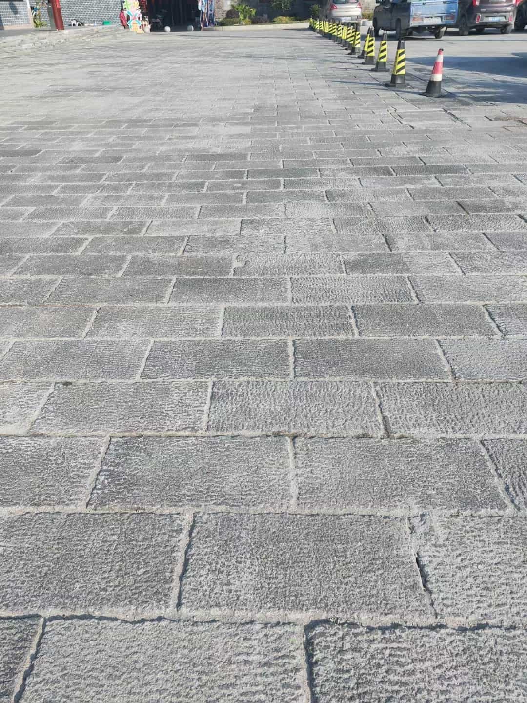 益阳仿古石铺装效果