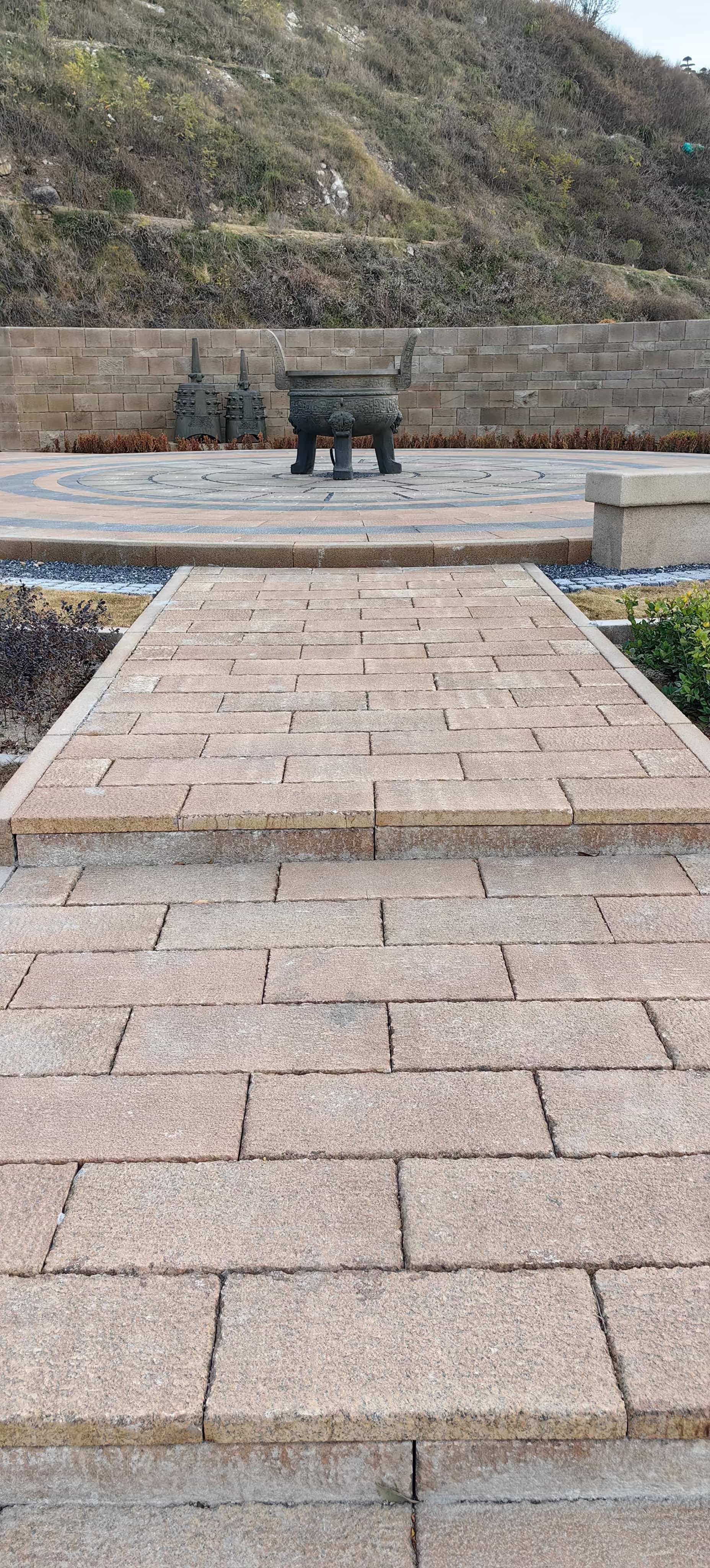 益阳仿古石铺装效果