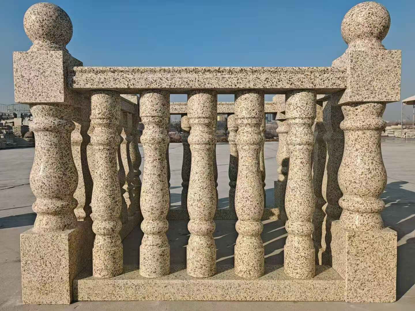 益阳 黄金麻栏杆（扶手，花瓶柱，将军柱）