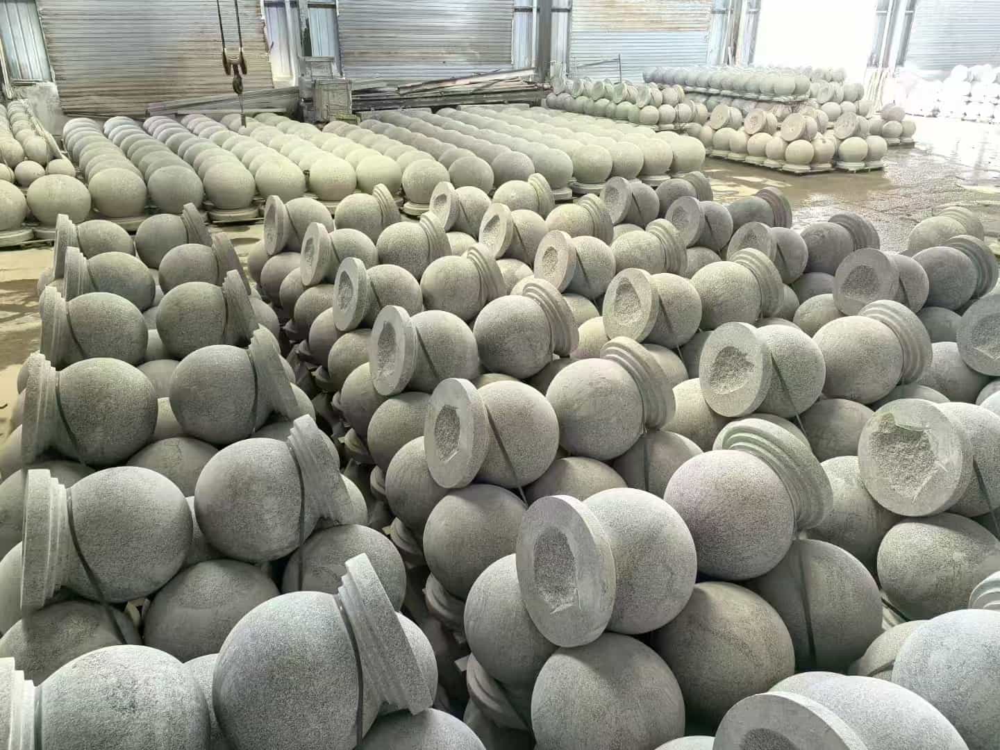 益阳石材挡车球