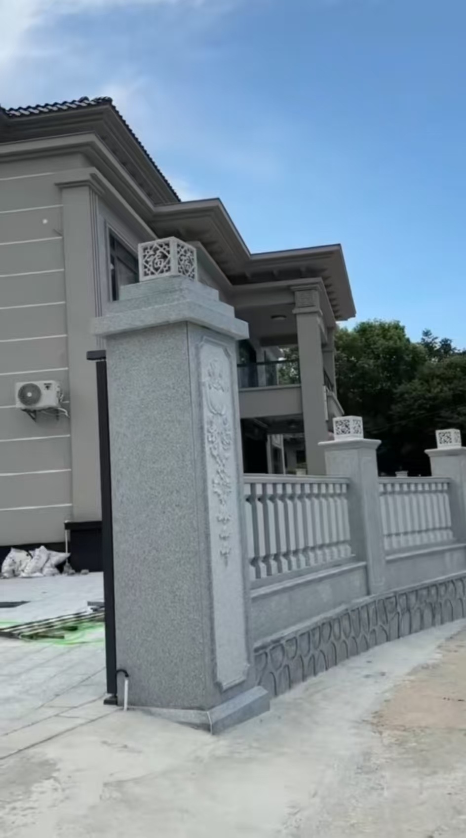 益阳 芝麻白别墅围墙栏杆，私人订制